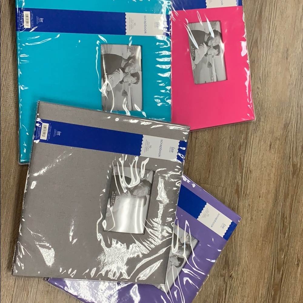 4 pack of scrapbooks